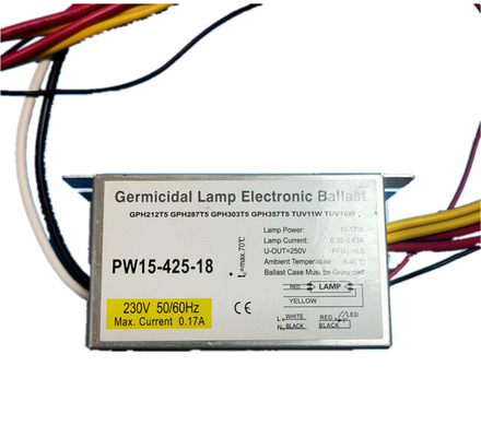 UVlampen-elektronischer Ballast 220v - 240v des Eisen-15w für UVC Desinfektion