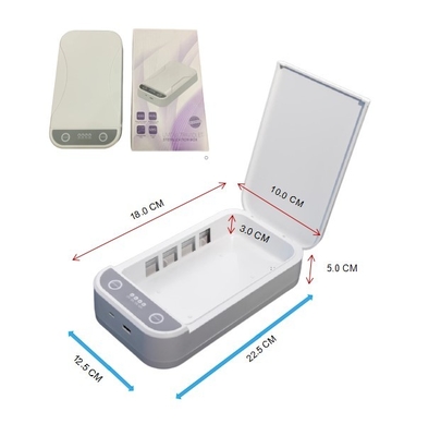UVultraschallmobiltelefon-tiefer Desinfektions-Sterilisations-Kasten-Taschen-Reiniger
