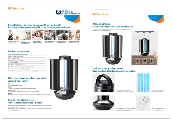 Ozon entfernen Geruch UV-Sterilisator UVC-Lampe für Krankenhaus 254nm