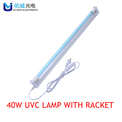 Sofort verwendbare 40-W-UVC-Desinfektionshalterung mit Kabel und Stecker G40T6L