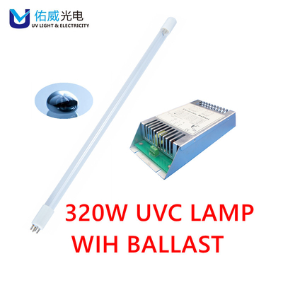 320 W 185 nm Power UVC Lichtindustrie-Desodorierung mit Vorschaltgerät G13