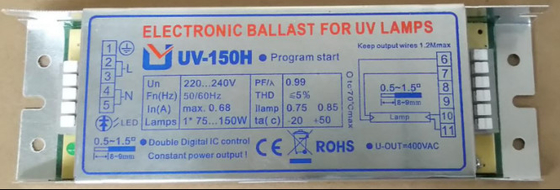 H-Form-Entkeimungsstrahler-elektronischer Ballast für UVlampen 150W