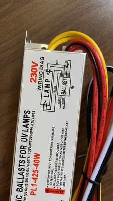 UVlampen-elektronischer Ballast 230V 40W für keimtötendes
