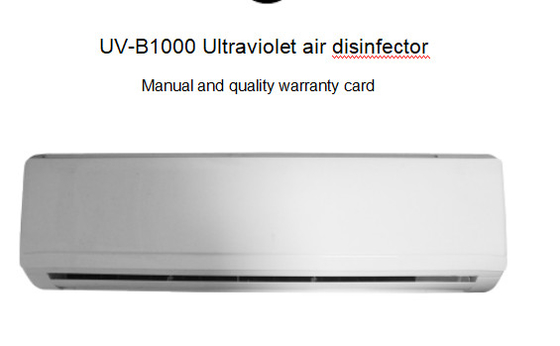 Luft-Sterilisator-Reinigungsapparat 1000M3/hour B1000 200W ultravioletter