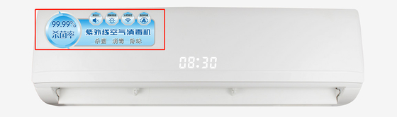 Produkt-portierbarer LuftreinigerLuftfilterfall 190W 100m2 auf der Wand