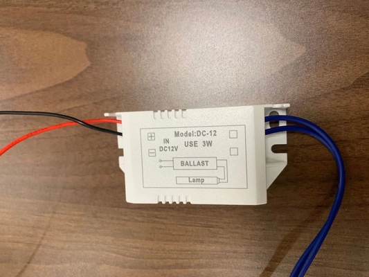 UV-Vorschaltgerät 12 VDC Elektronisches 3-W-Vorschaltgerät UV-Kleinleistung, die Bakterien abtötet