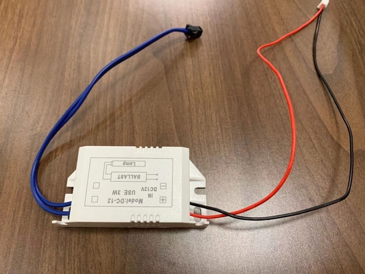 UV-Vorschaltgerät 12 VDC Elektronisches 3-W-Vorschaltgerät UV-Kleinleistung, die Bakterien abtötet