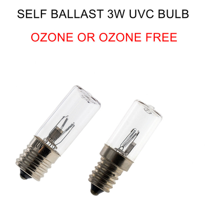 UVC Glühlampe-Selbstballast-Virus-Desinfektions-Kabinett des Ozon-E14