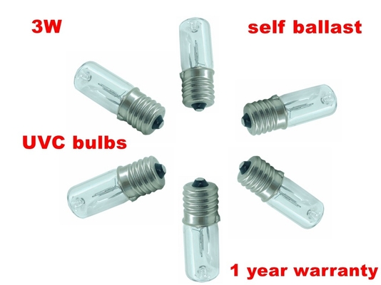 Mini-254nm 900uw keimtötendes ultraviolettes der Wasser-Reinigungsapparat-UVC Glühlampe-
